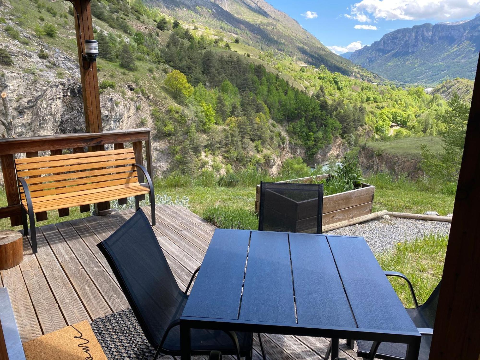 Chalet A Un Endroit Exceptionnel, Alpes, Parc National Des Ecrins Les Vigneaux Exterior foto