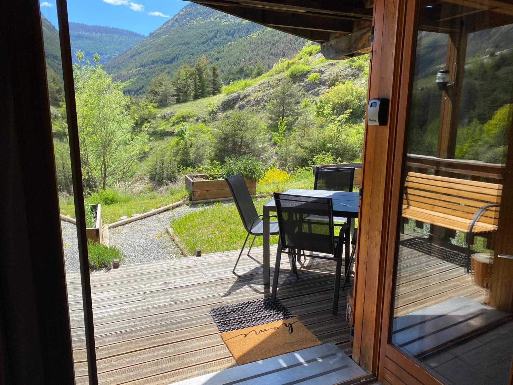 Chalet A Un Endroit Exceptionnel, Alpes, Parc National Des Ecrins Les Vigneaux Exterior foto